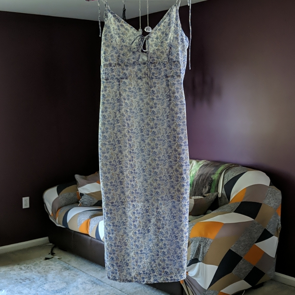 ASOS floral print dress